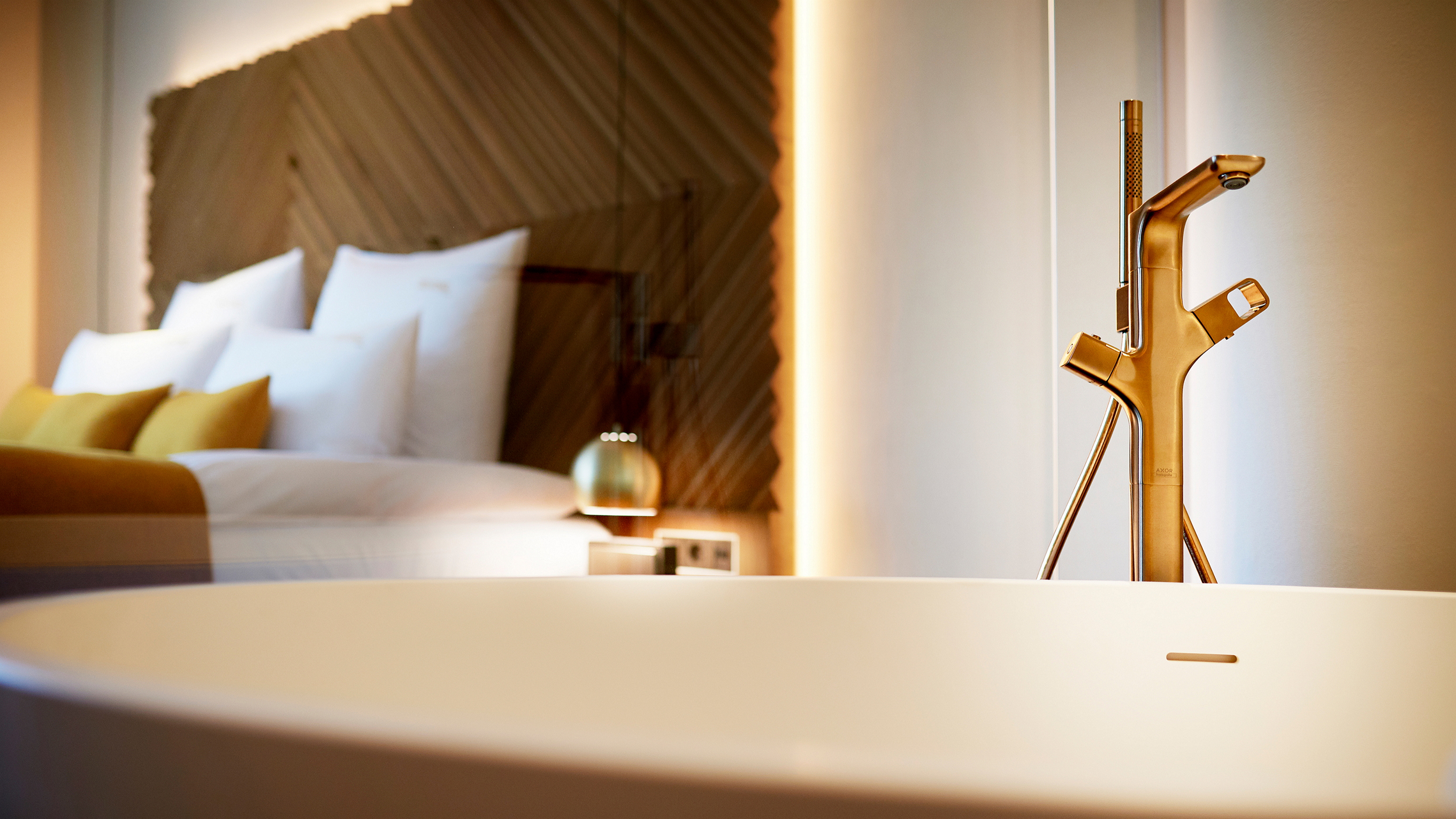 慕尼黑创新豪华酒店 Beyond 的开放式浴室