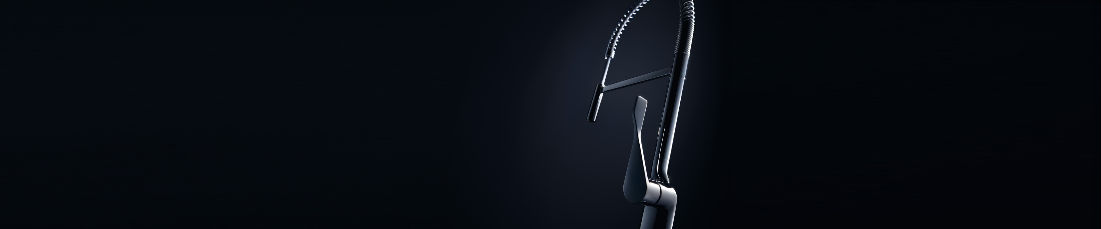 AXOR Edge mixer in Gold-finish.