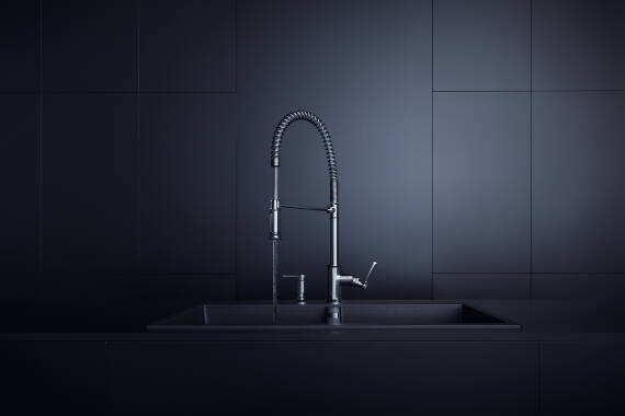 雅生蒙特勒：经典的厨房龙头