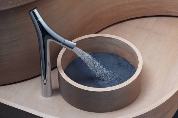 雅生斯达克 Organic 台盆龙头。外形和功能。