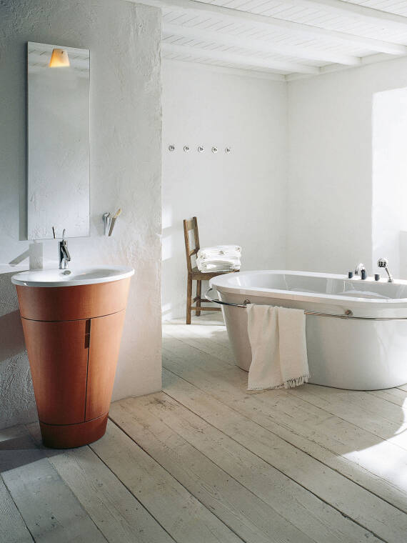 Salon d'eau：首个如家般温馨的浴室。