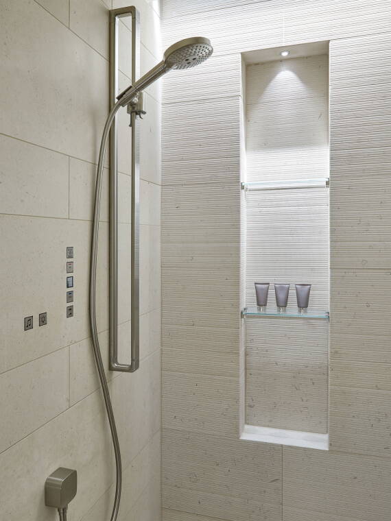 The Fontenay AXOR雅生奇特里奥 E 淋浴房。