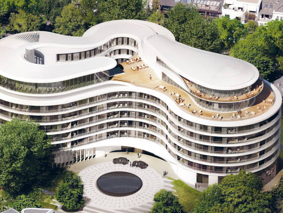 The Fontenay 室外。