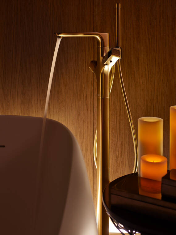 AXOR雅生奥奇拉落地式浴缸龙头