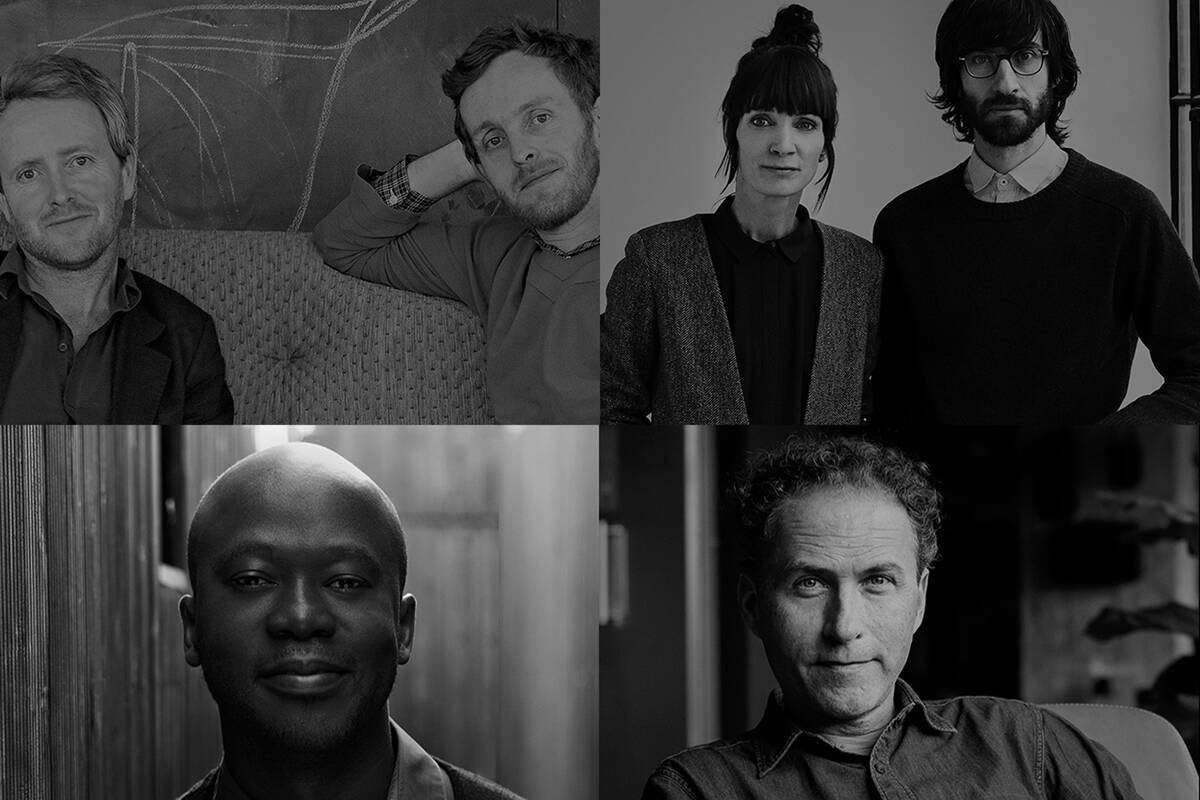 GamFratesi。David Adjaye。Werner Aisslinger。罗南和埃尔文·布鲁克兄弟。