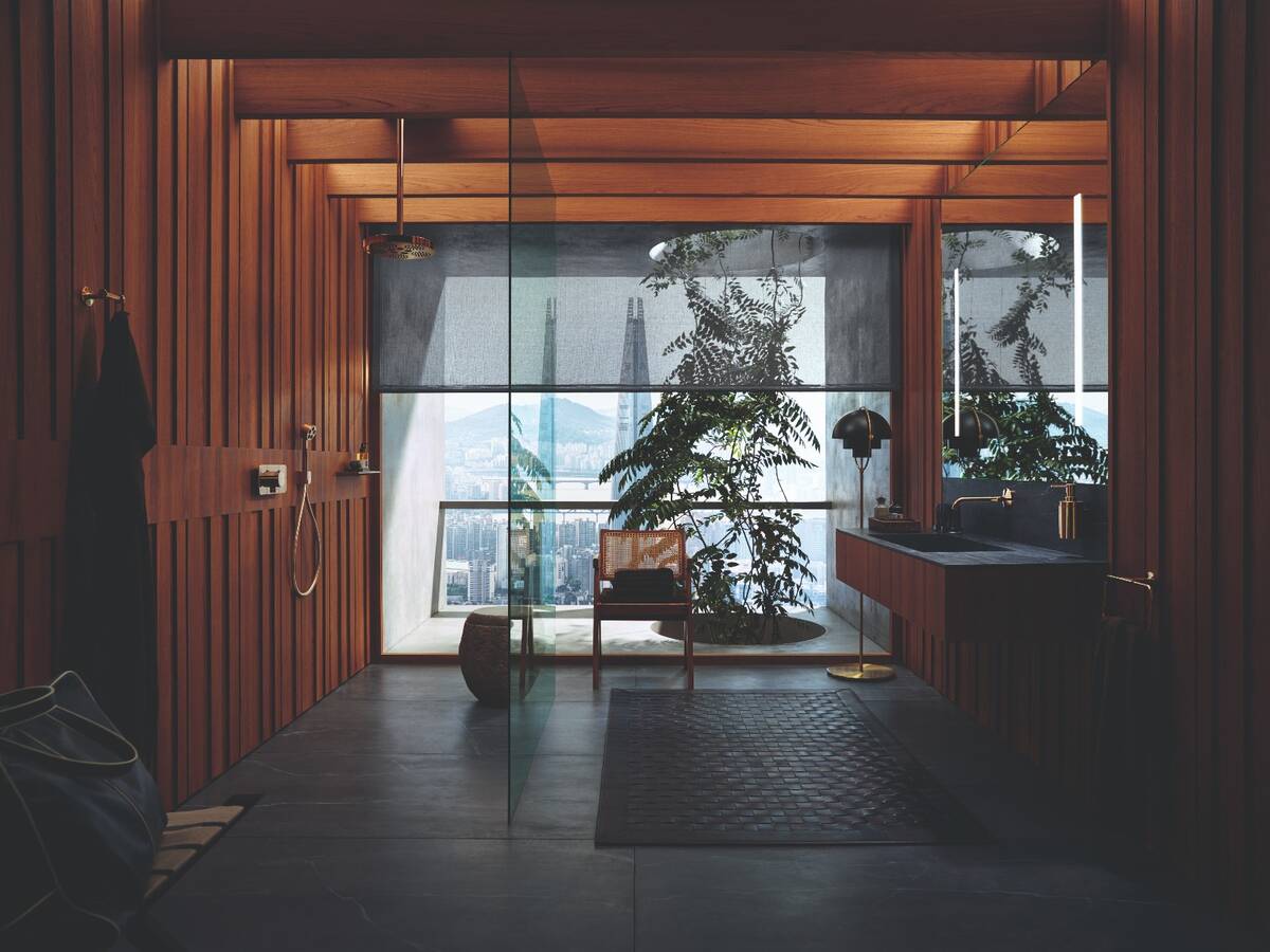 Barber Osgerby“国际优雅风”浴室构想。