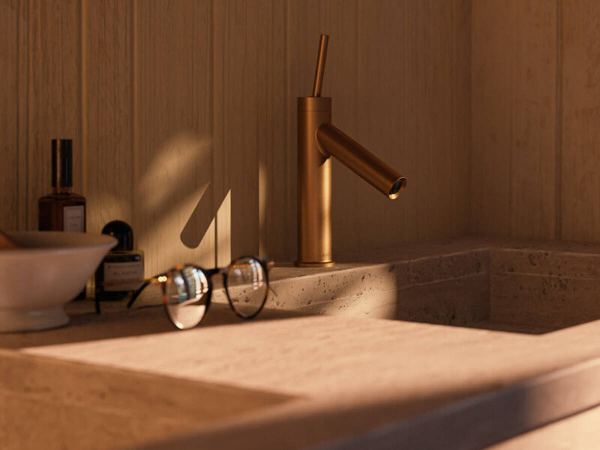 附带销柄的雅生斯达克龙头特写。