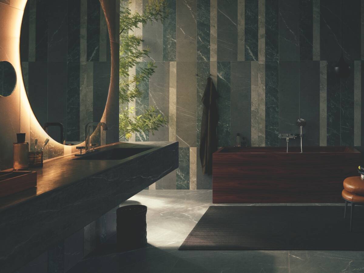 “当代自然风 M”雅生浴室构想。