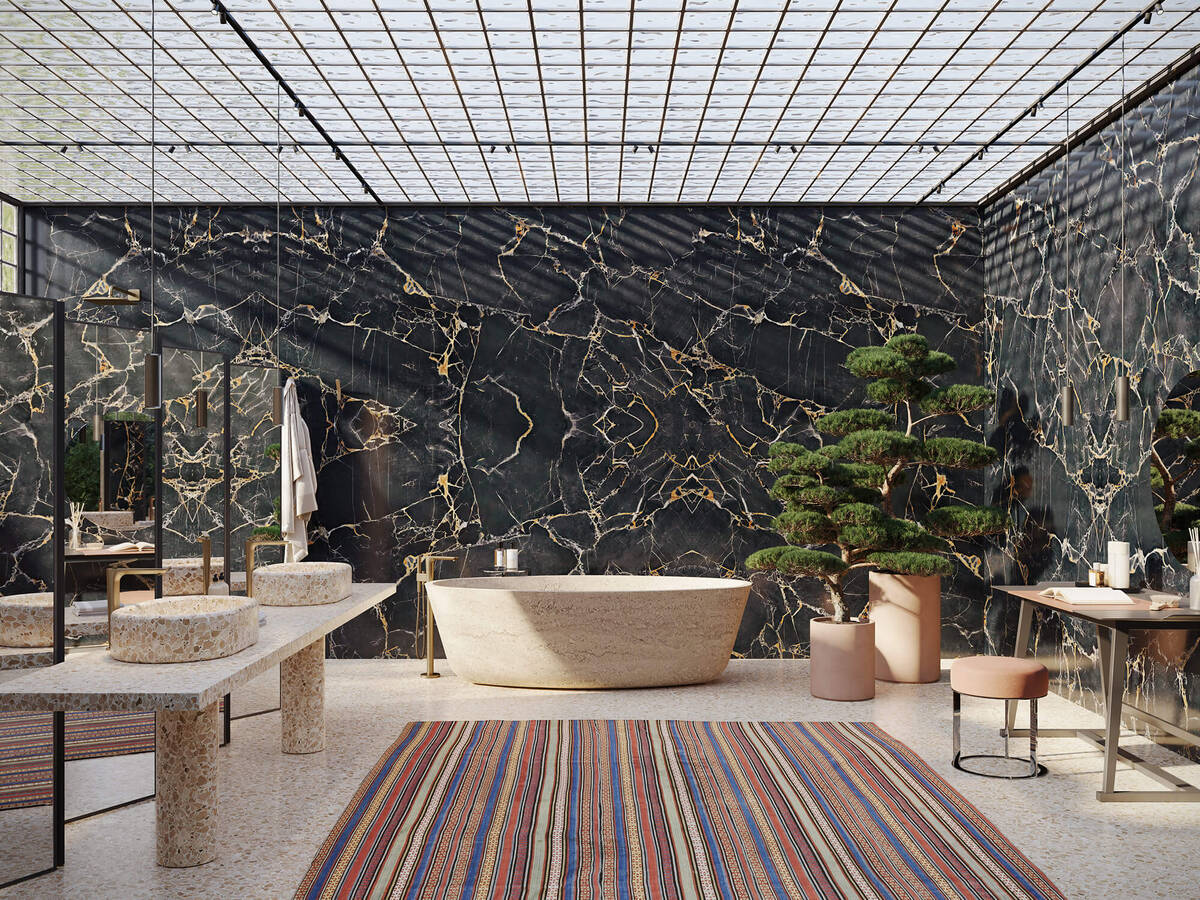 富有文化韵味的顶层套房——安东尼奥·奇特里奥浴室方案