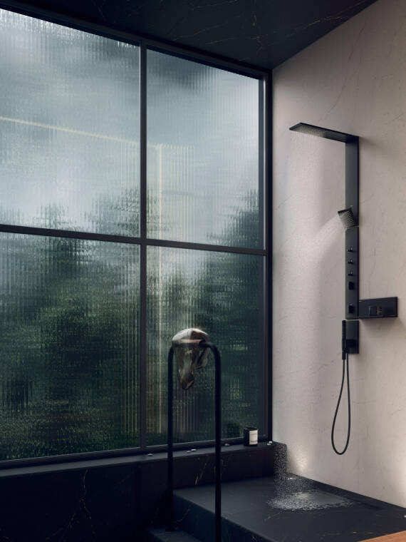 Ushi Tamborriello 与雅生联手打造的浴室设计理念“格雷特与汉塞尔”