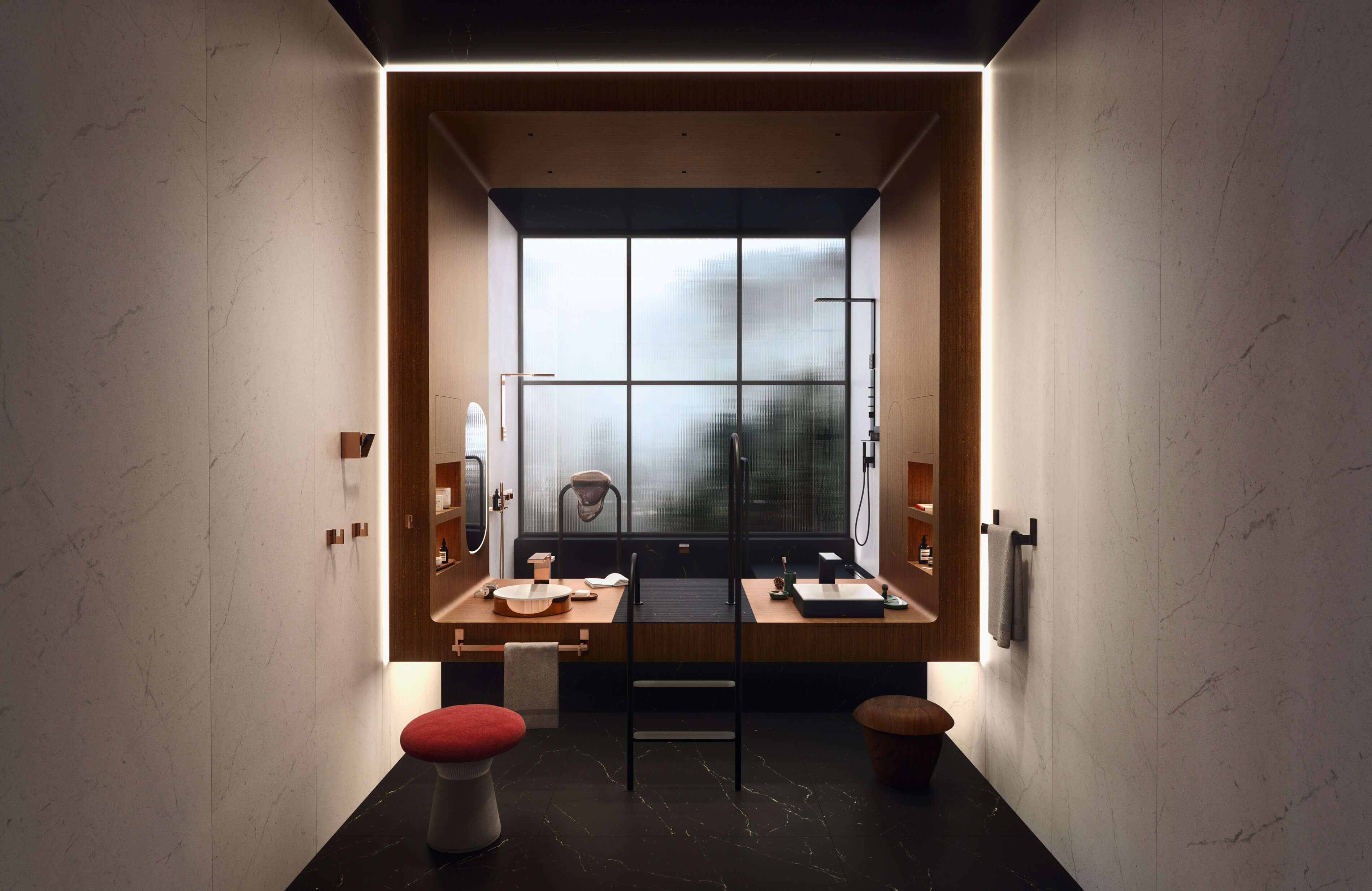 Ushi Tamborriello 雅生浴室设计理念“格雷特与汉塞尔”图片