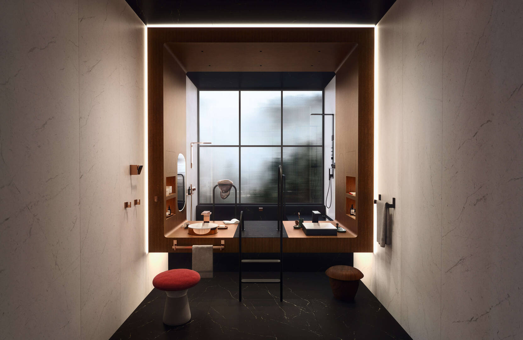 Ushi Tamborriello 雅生浴室设计理念“格雷特与汉塞尔”图片