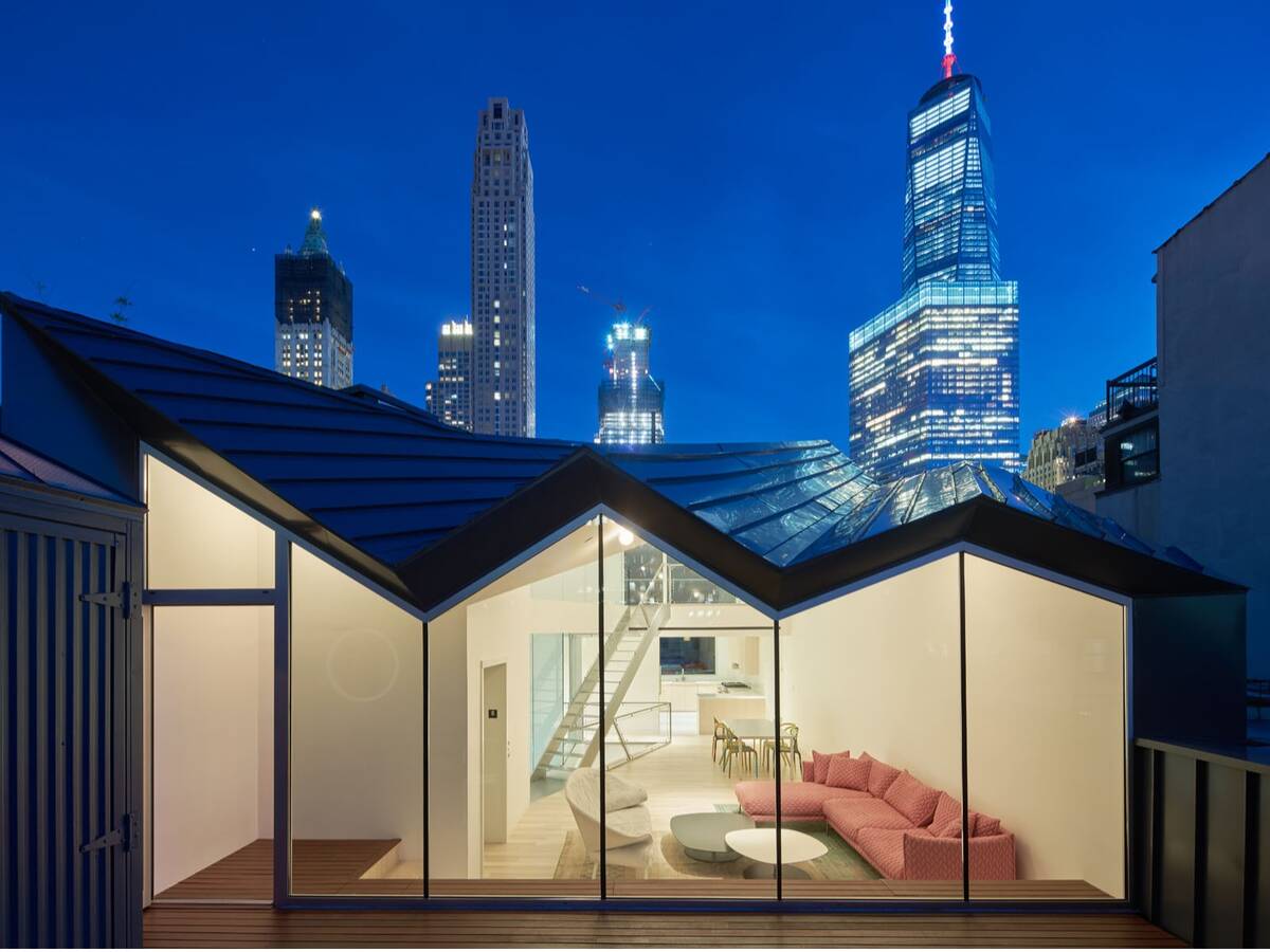 纽约 Stealth Building 隐形建筑，由 WORKac 设计。