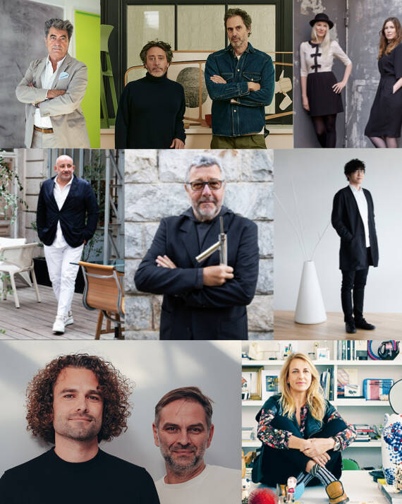 国际知名的雅生设计合作伙伴的相片。