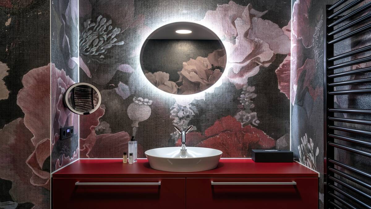 皮尔纳设计酒店的特色浴室