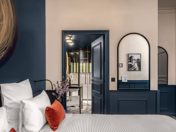 巴黎 Chouchou 酒店的卧室图片