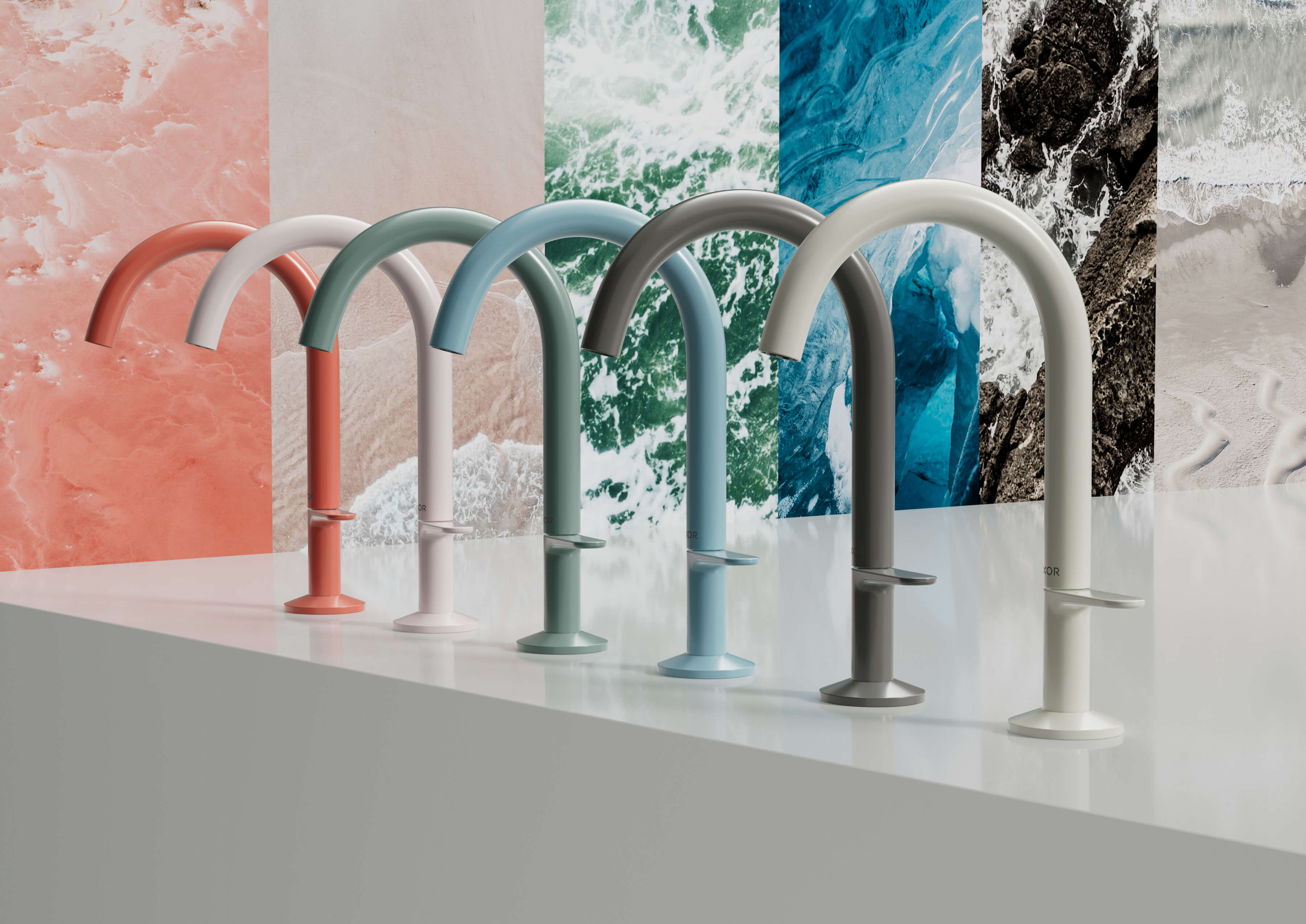 Individualized AXOR products: faucets and showers