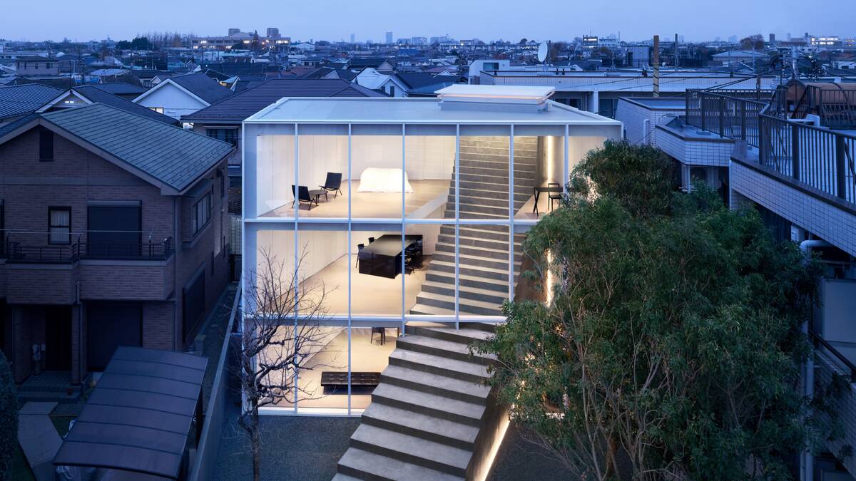 Stairway House 楼梯住宅，由东京 nendo 设计工作室设计。