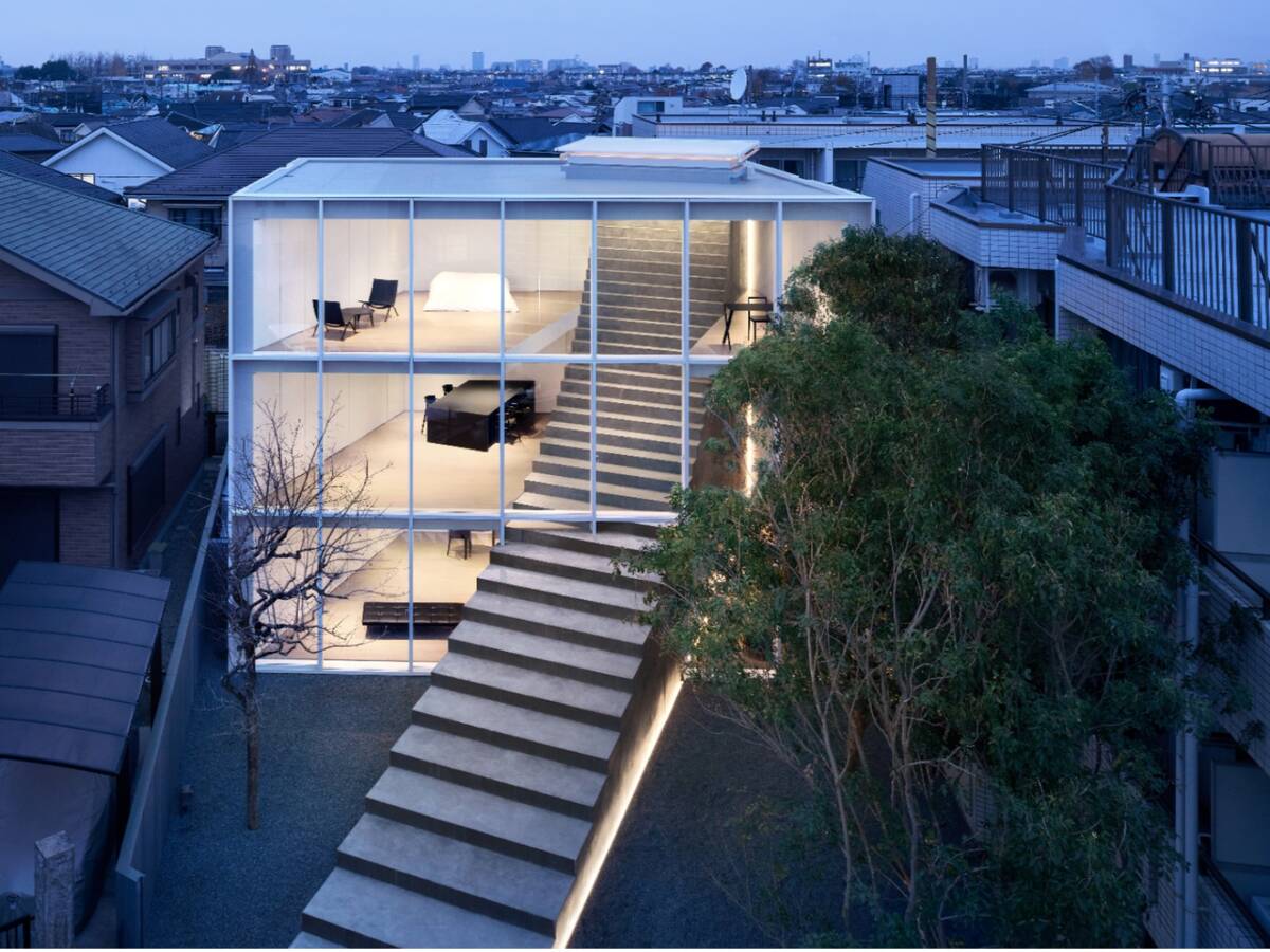 东京 Stairway House 楼梯住宅，nendo 设计工作室。