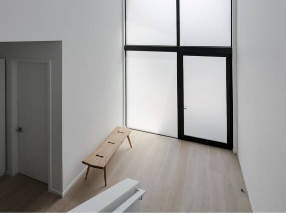 翻转住宅的门厅。