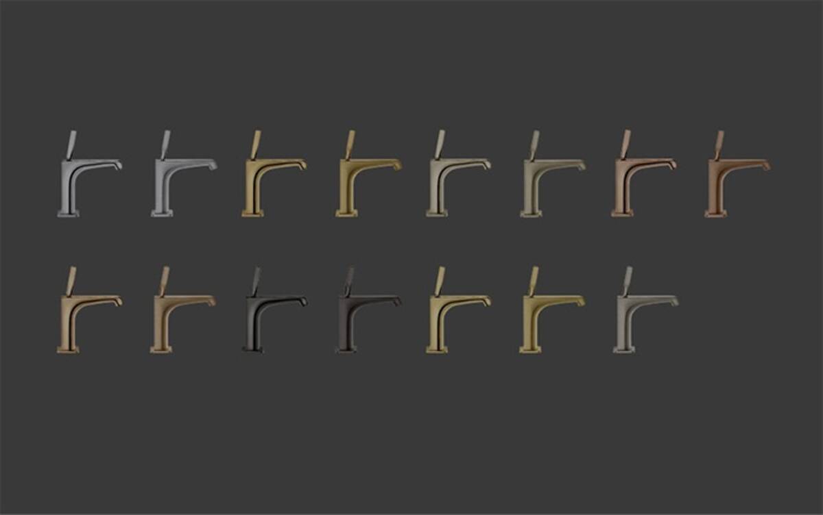 浴室中的个性。特殊表面。