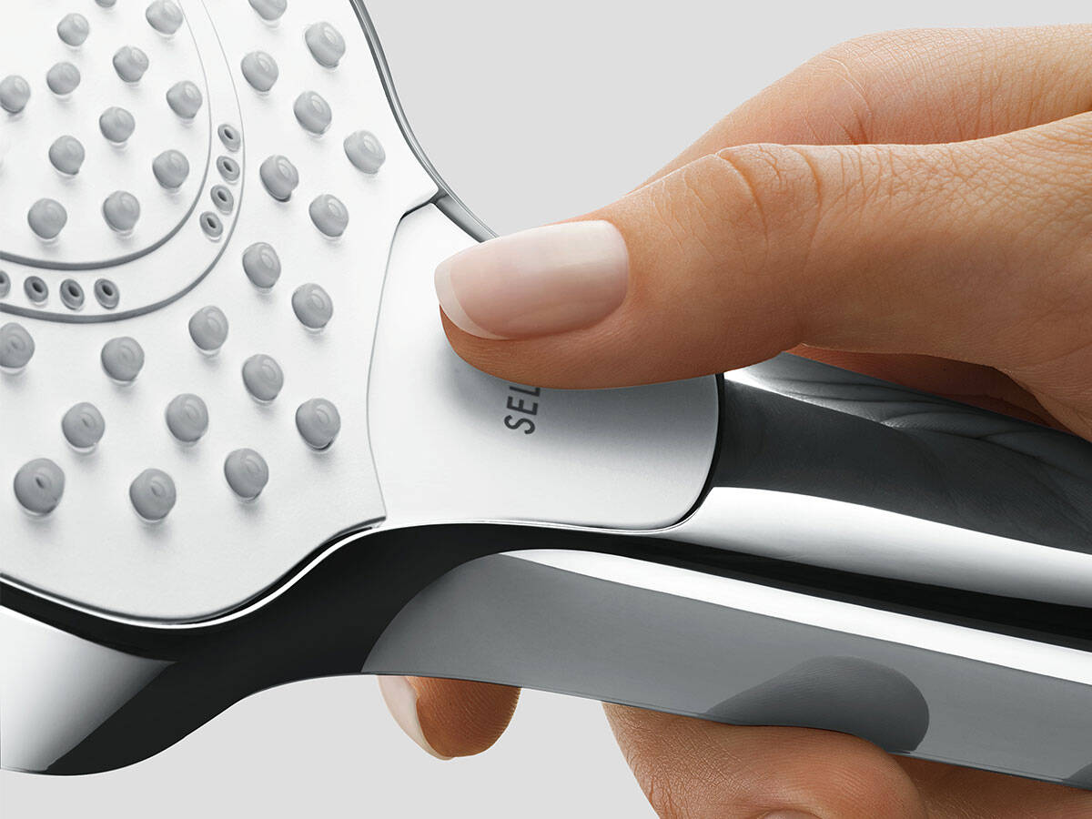 汉斯格雅柯洛玛 Select E Multi 手持花洒。