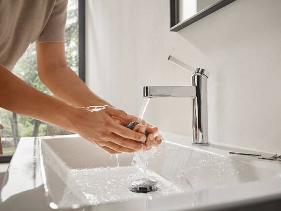 通过冷启动龙头实现居家节能。