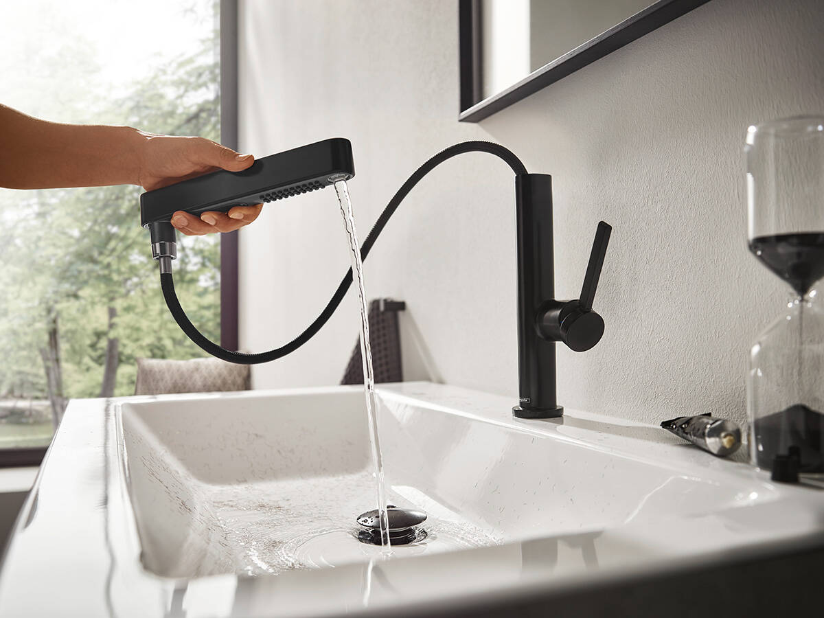 翡诺偲的抽拉式出水。