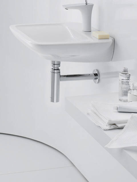 用于浴室 淋浴房 台盆的存水弯与排水系统 Hansgrohe Cn