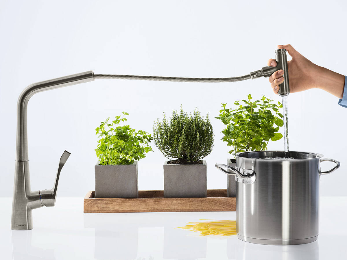 汉斯格雅厨房龙头。