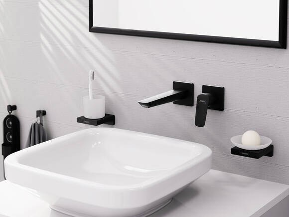 更多的活动自由度：带旋转式出水口的面盆龙头。