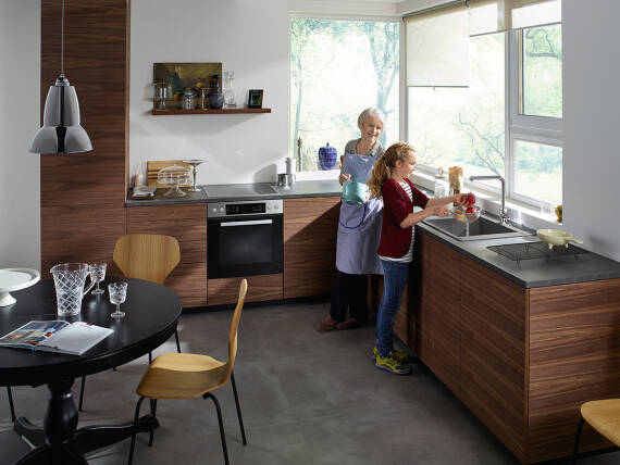 厨房小贴士:老少皆宜的人体工学设计厨房。