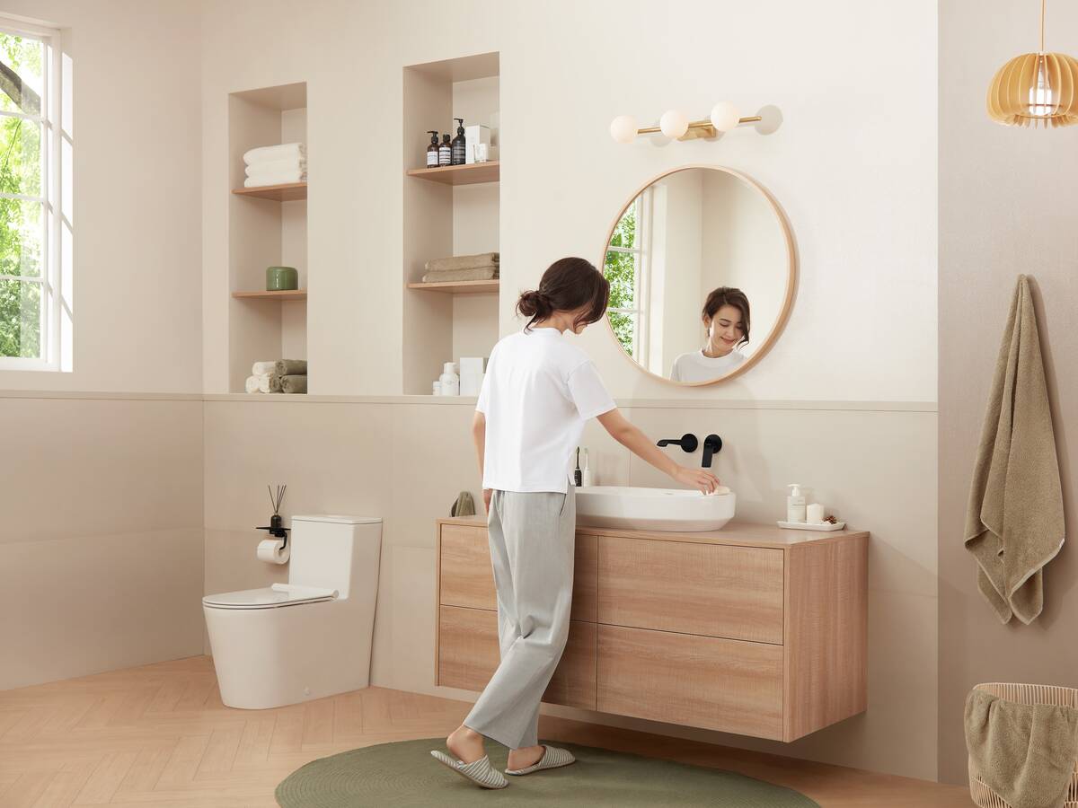 汉斯格雅MellowTide闻汐陶瓷面盆