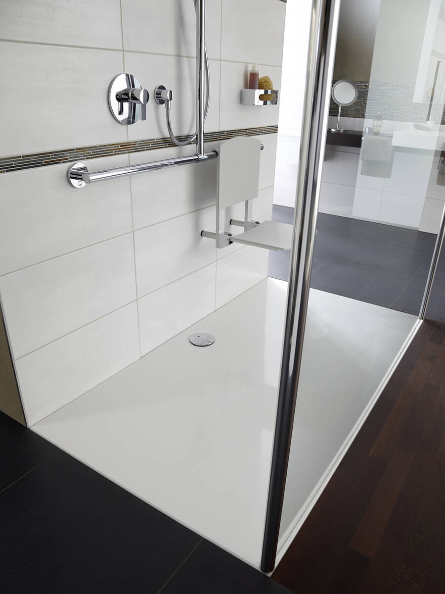 无障碍浴室迎合所有人的需求。