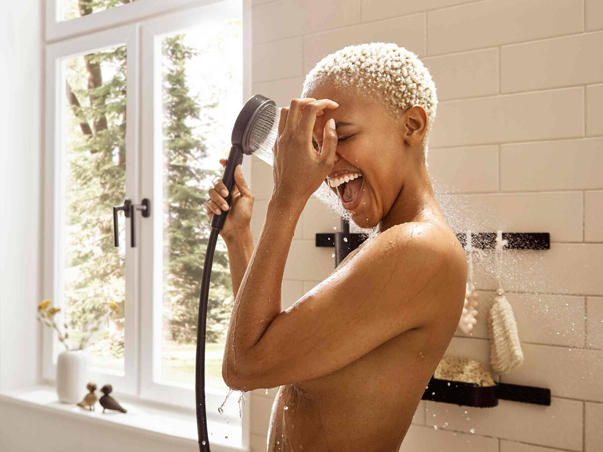 汉斯格雅手持花洒充满活力