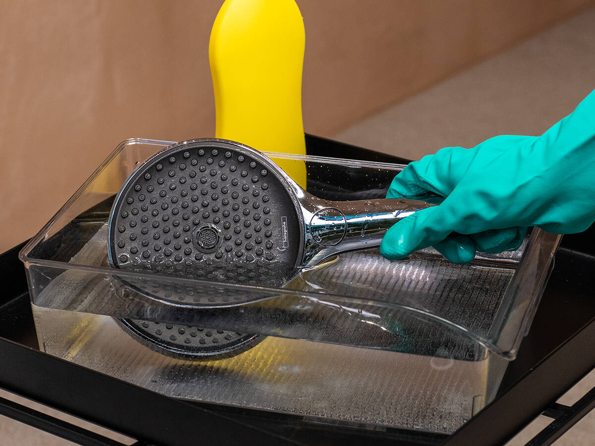 瞬间告别花洒水垢