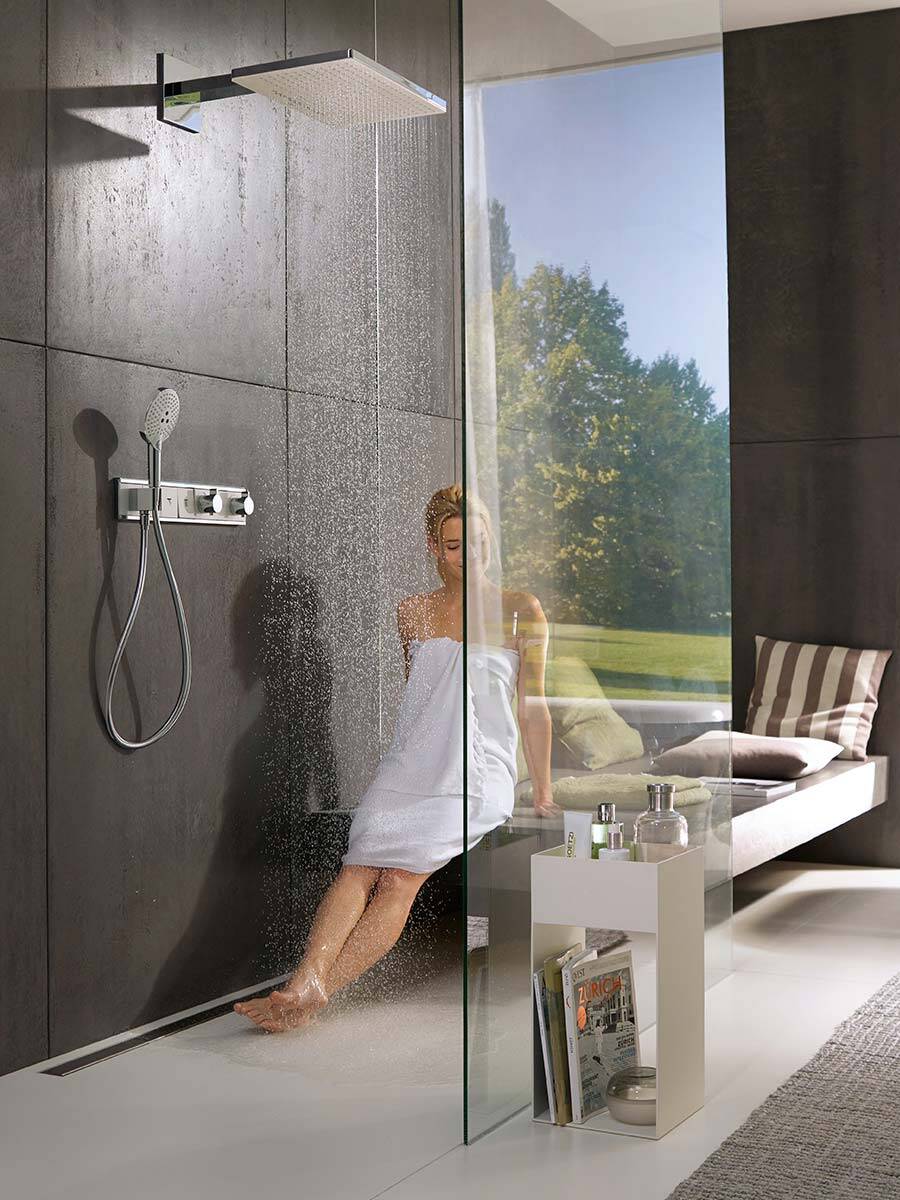 最多掌控五个水源：汉斯格雅 RainSelect。