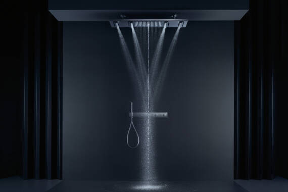 AXOR ShowerHeaven. Multiple outlets. Three spray types.