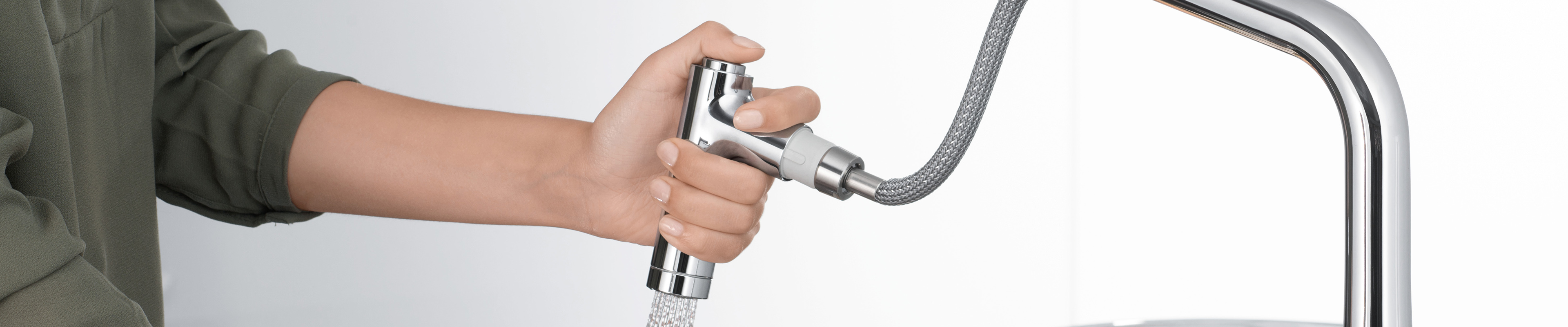 汉斯格雅厨房系列产品概览。