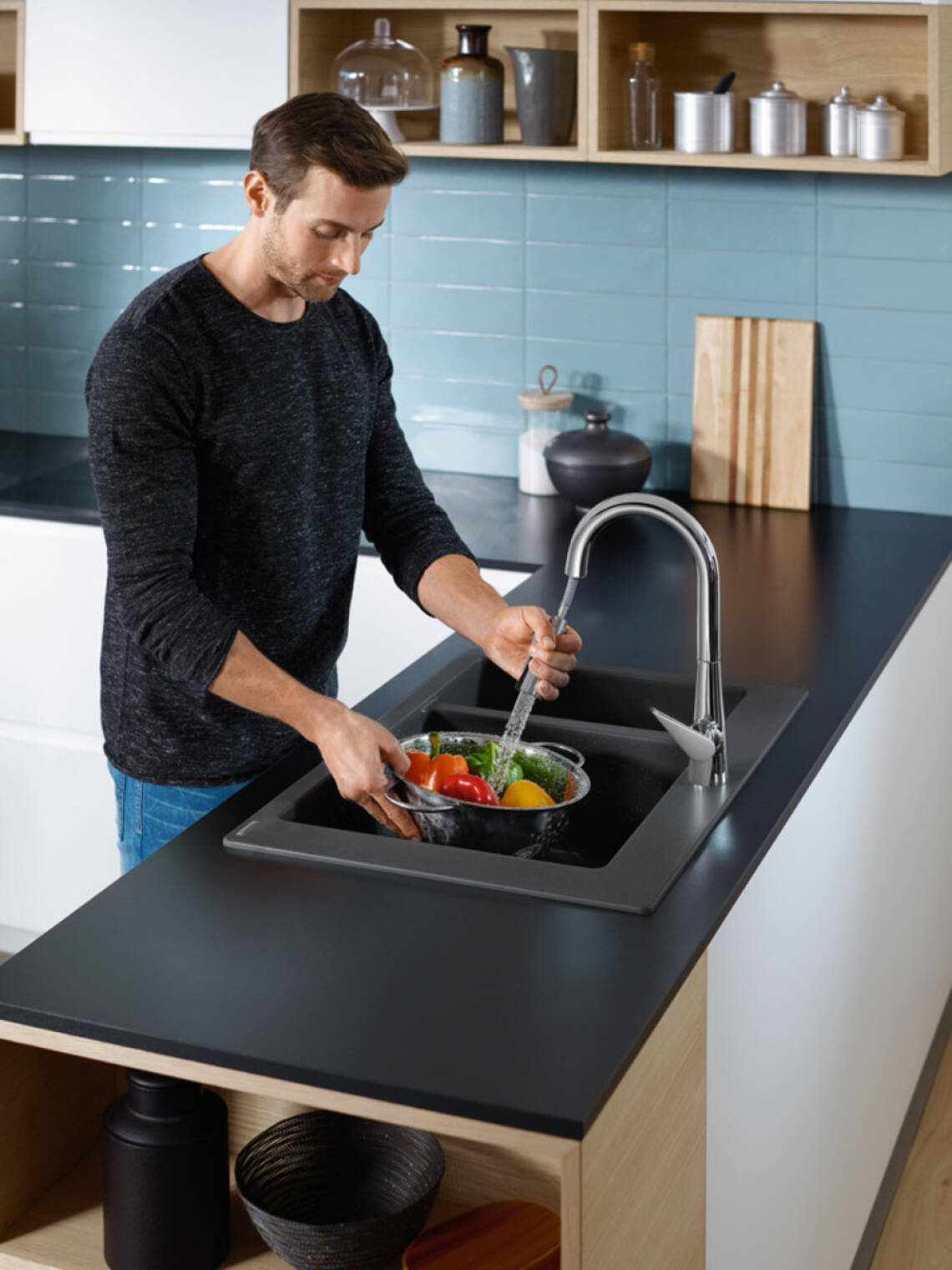 达丽丝 M51 龙头系列适合各种厨房氛围。