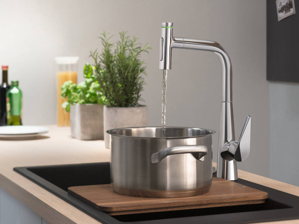 适合汉斯格雅砧板的水槽。