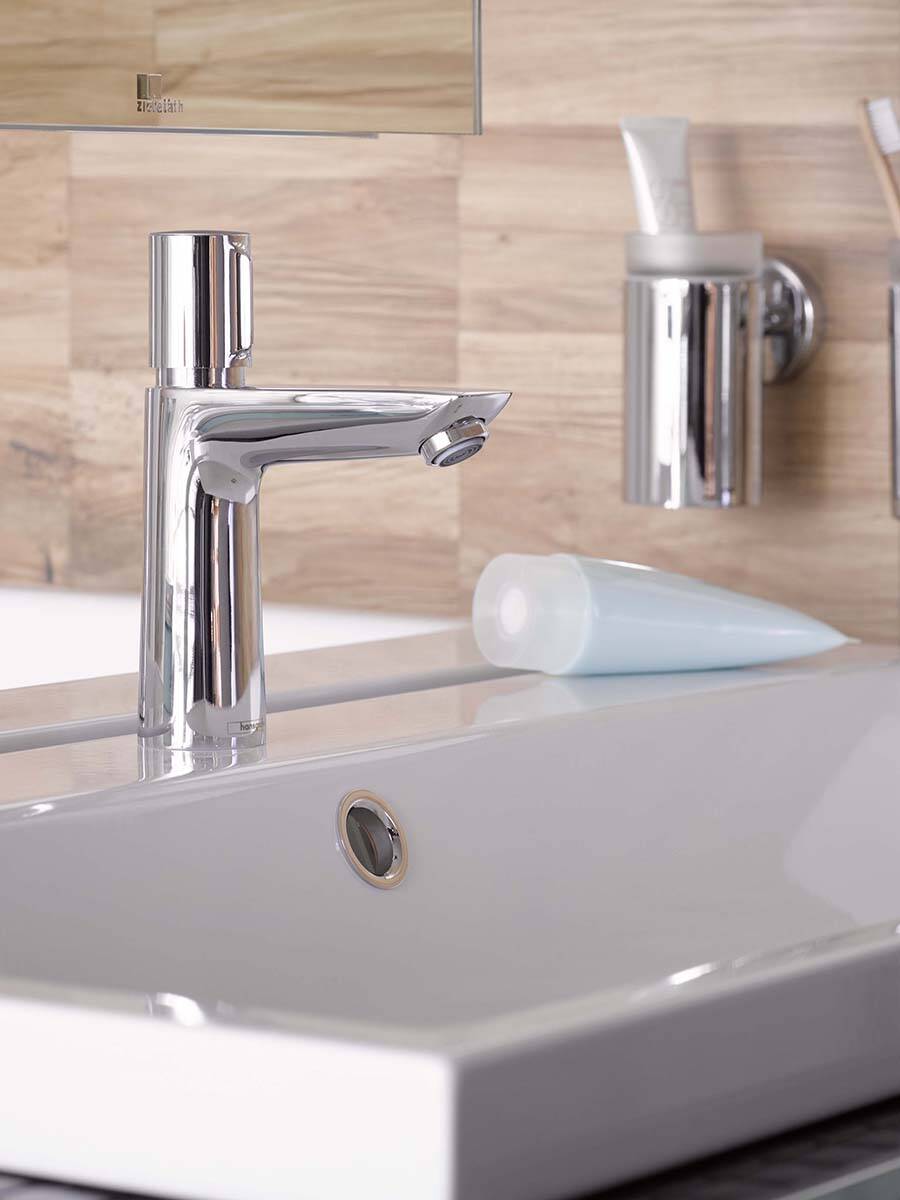 配有优质装备的台盆提升生活品质。