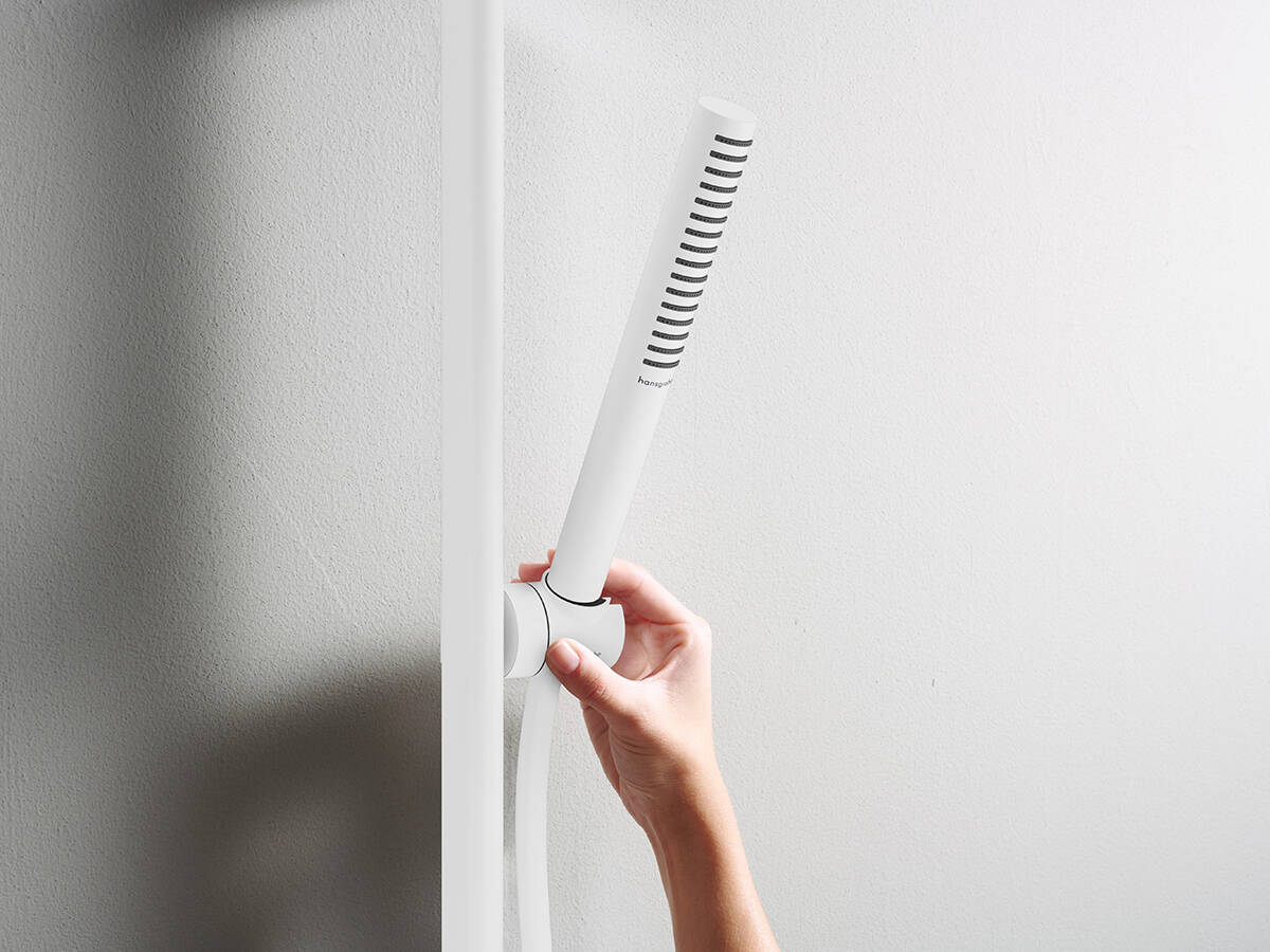 汉斯格雅 Easy Slide 高度可调式花洒支架。