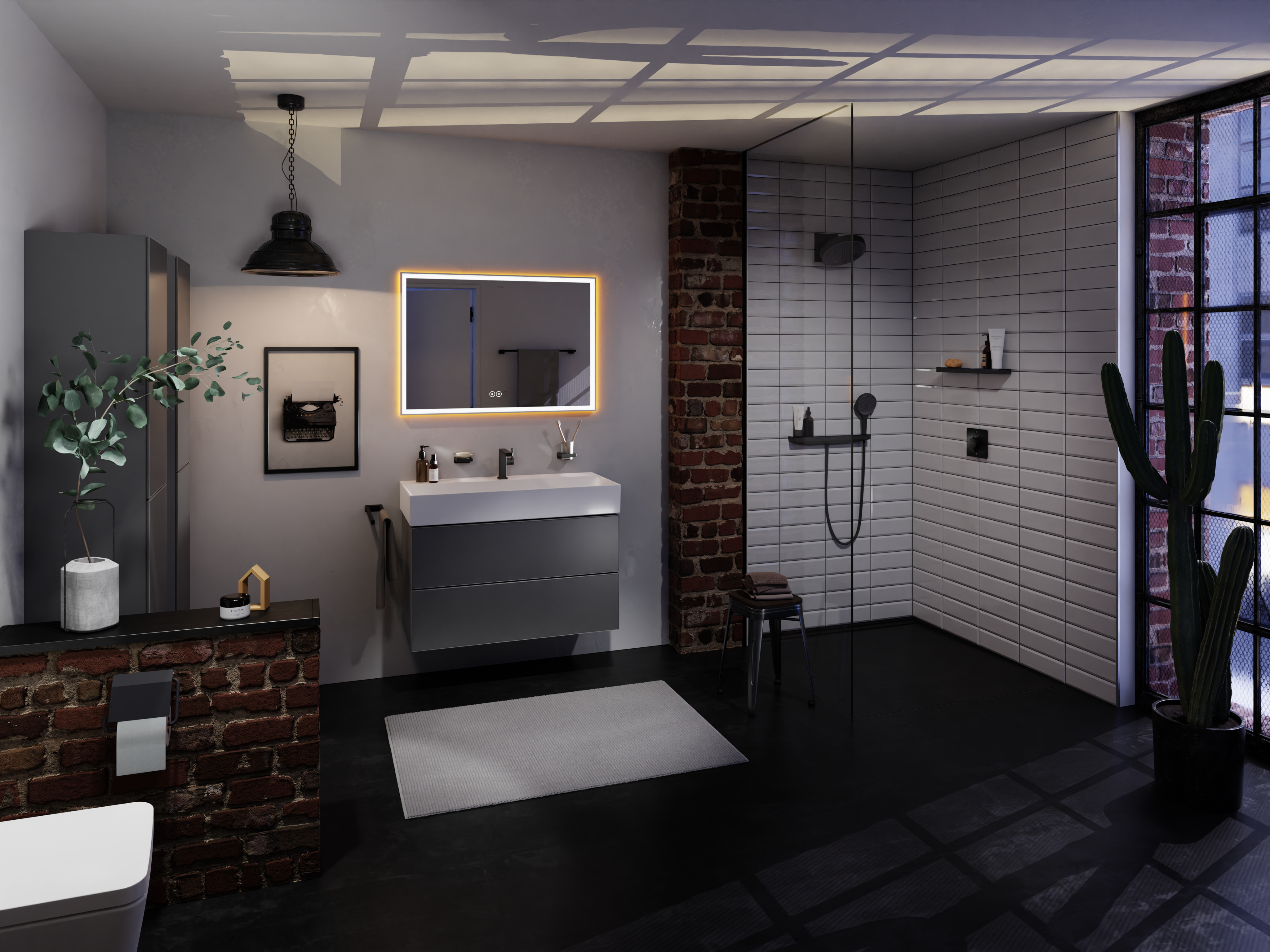 关闭：头顶花洒250 单速 3