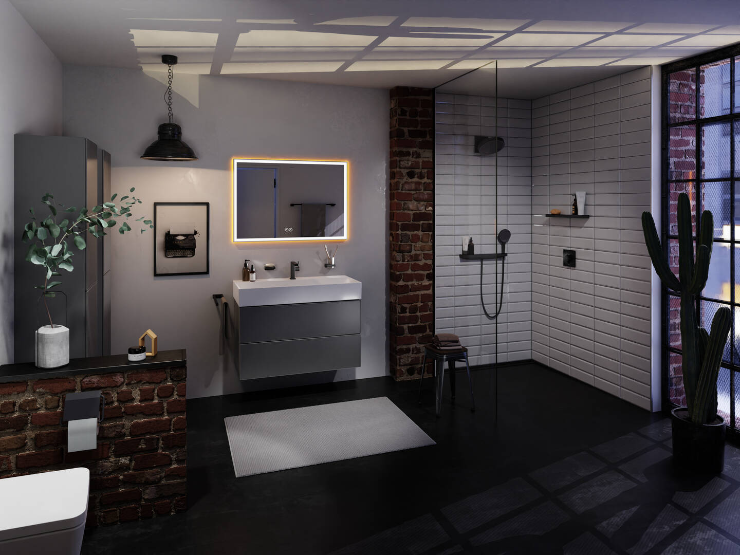 关闭：头顶花洒250 单速 3