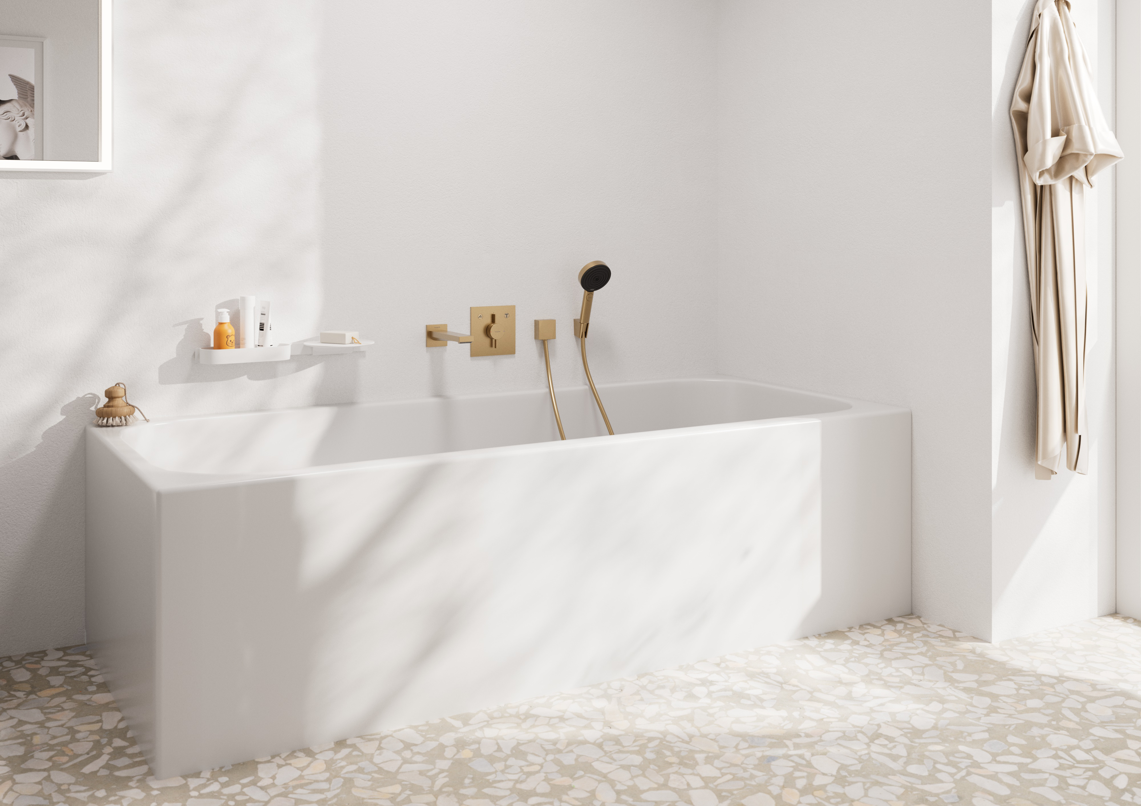 关闭：墙面连接件 方形，带单向阀 2