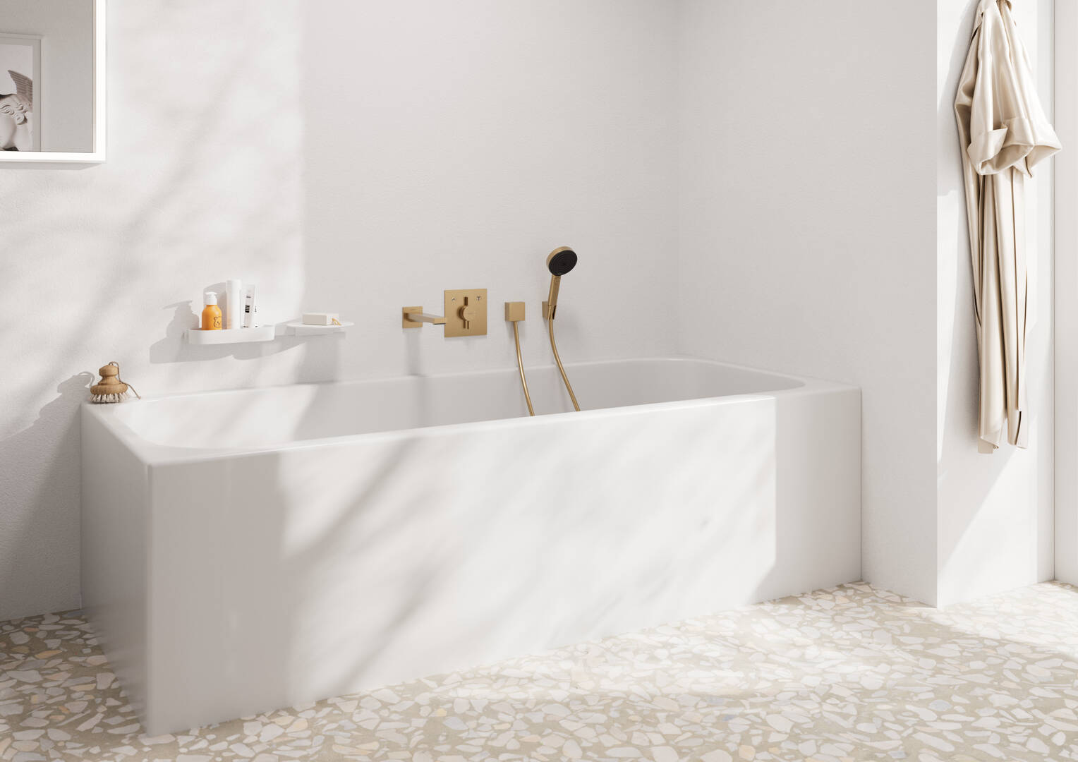 关闭：墙面连接件 方形，带单向阀 2