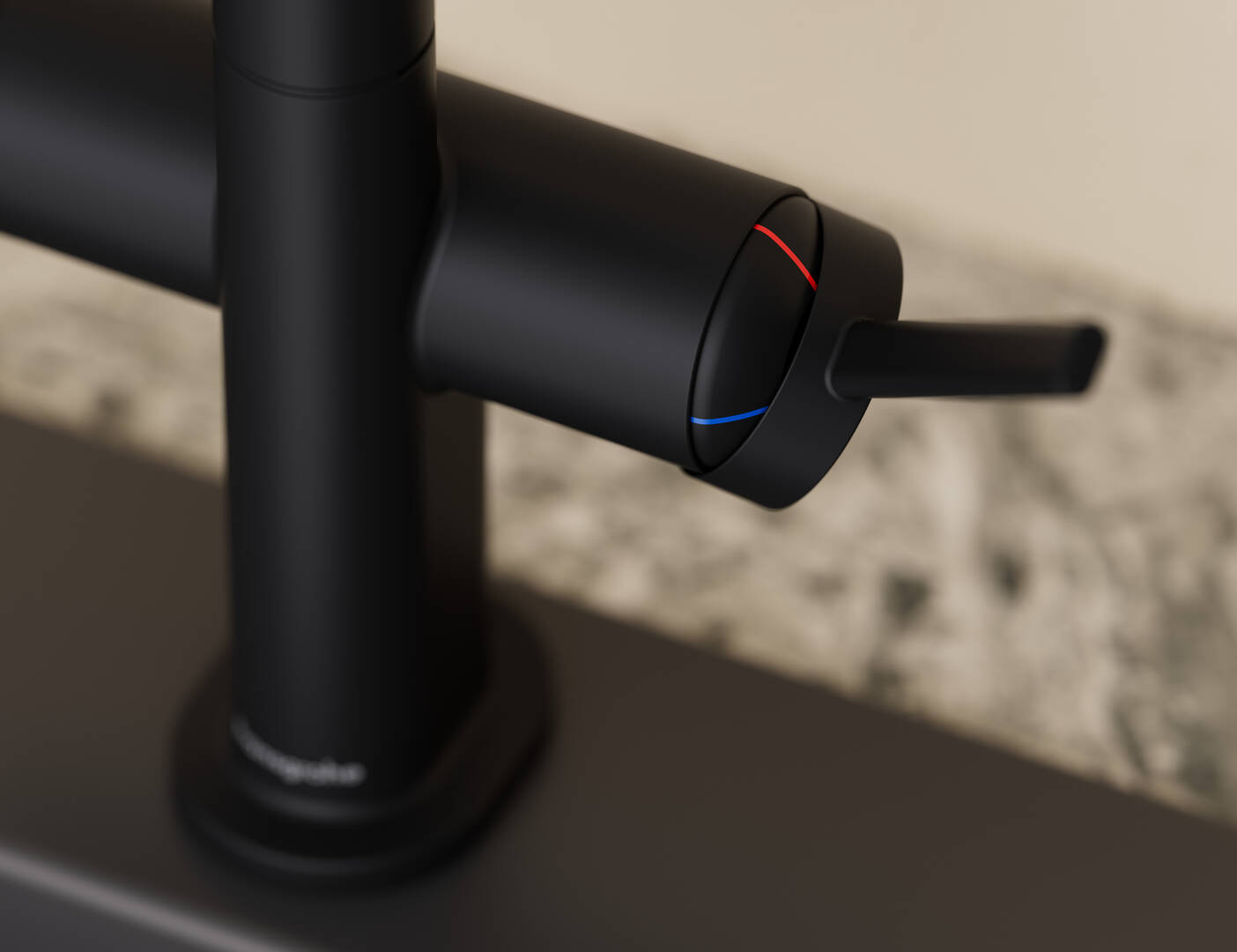 关闭：单把手厨房龙头，三种出水模式 3