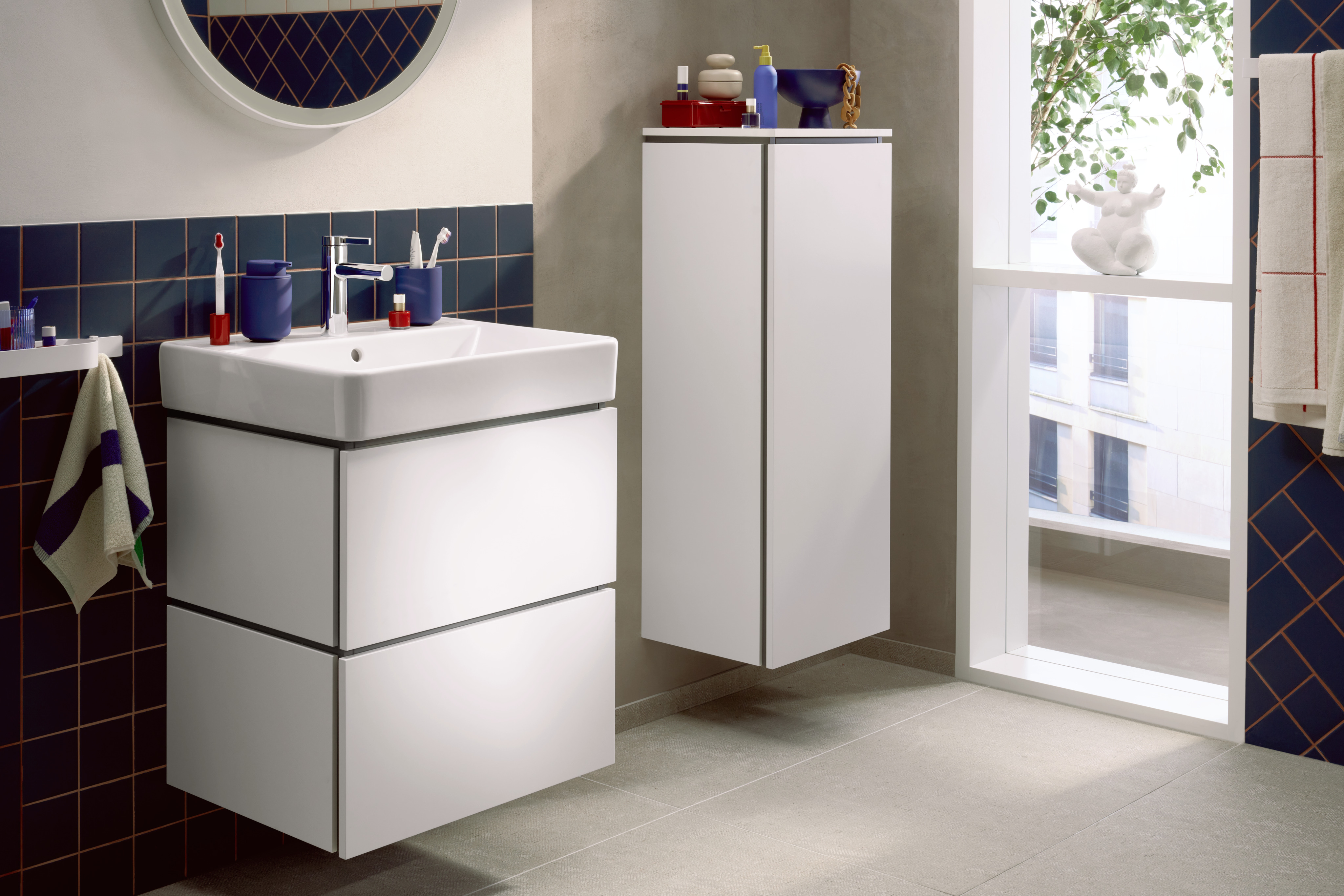 关闭：单把手面盆龙头110冷启动，带提拉落水套件 3