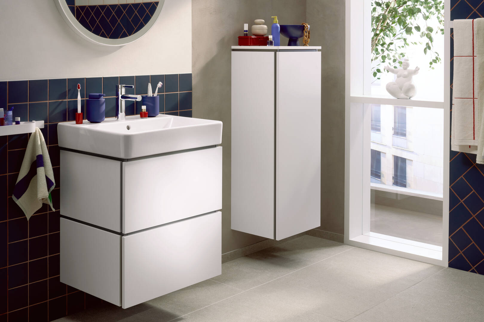 关闭：单把手面盆龙头110冷启动，带提拉落水套件 3